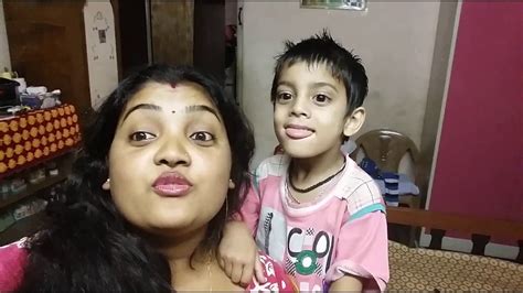 when mother and son giving happy holi massage youtube