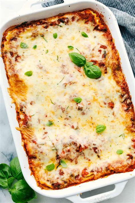 The Best Vegetarian Lasagna Foods Geek