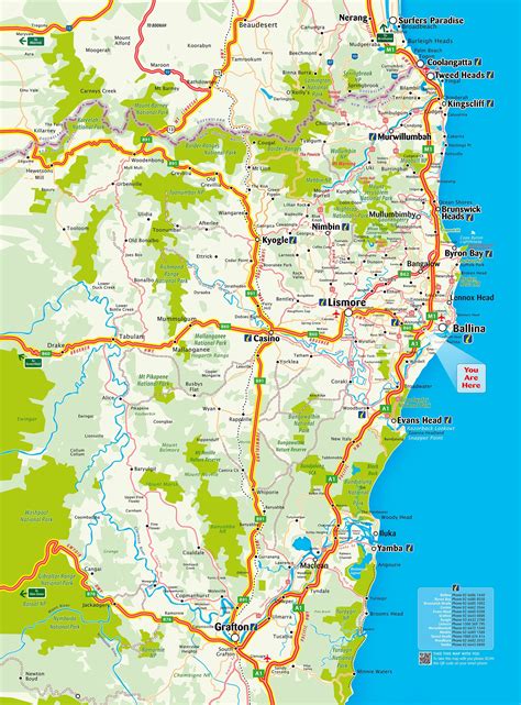 Discover Ballina Maps Of The Ballina Shire