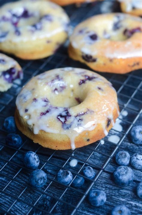 Fresh Baked Blueberry Donuts Never Thought About That