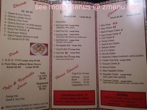 Mr you chinese food is known for being an outstanding chinese restaurant. Online Menu of Mr You Chinese Food Restaurant, Riverside ...