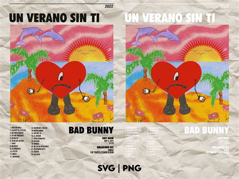 Bad Bunny Album Cover Digital Download Svg Png Great For Etsy Canada