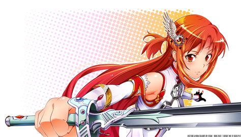 Fondos De Pantalla Ilustración Anime Chicas Anime Arte De Espada
