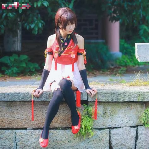 Vocaloid Yuezheng Ling Cosplay China Project White Costume Vocaloid
