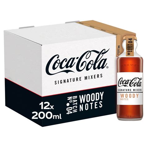 Scotch whisky, reposado/añejo tequila (& aged rum) garnish with: Coca-Cola Signature Mixers Woody 12 x 200ml | Bestway ...