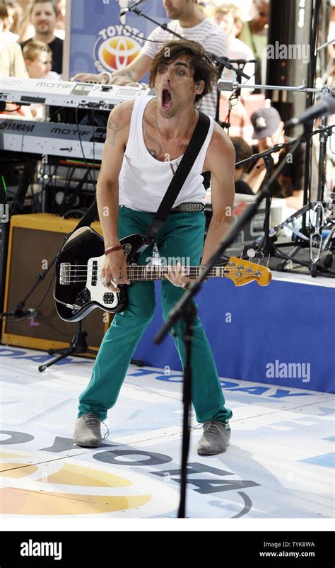 Tyson Ritter Of The All American Rejects Hi Res Stock Photography And