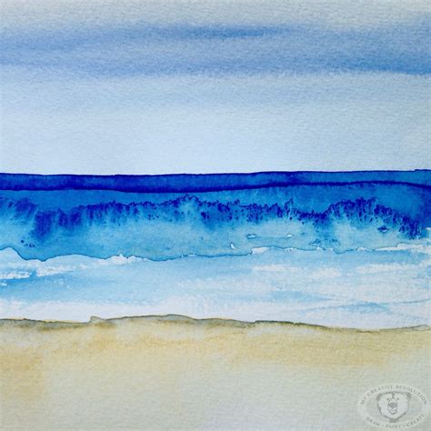 When i sit down to fill my sketchbook with art, what i actually want to do is relax and calm my mind. watercolour painting techniques flat wash - Google Search | Watercolor ocean, Watercolor ...
