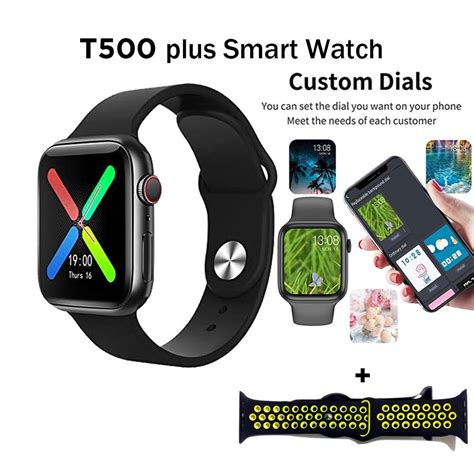 T500 Plus With Extra Strap Hryfine App Smartwatch