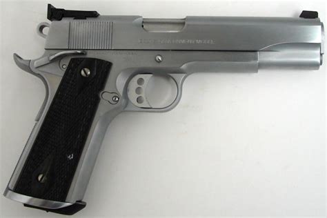 Colt Special Combat Government 38 Super Caliber Pistol Custom Shop