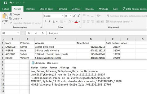 Comment Cr Er Ou Ouvrir Un Fichier Csv Malekal Com