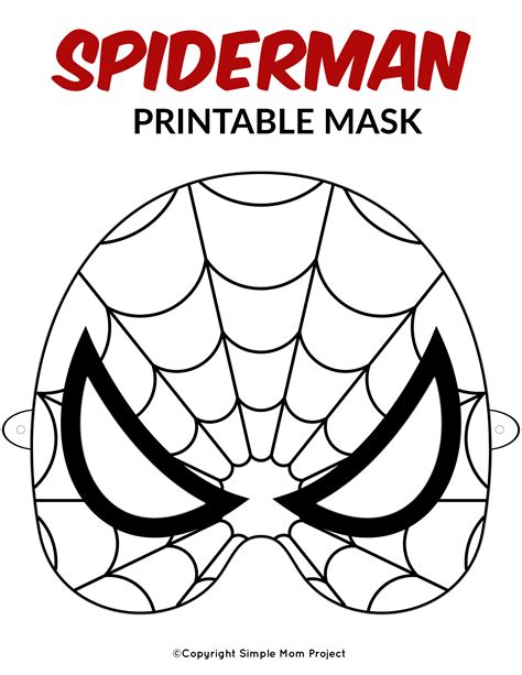 Free Printable Superhero Face Masks for Kids | Face masks for kids