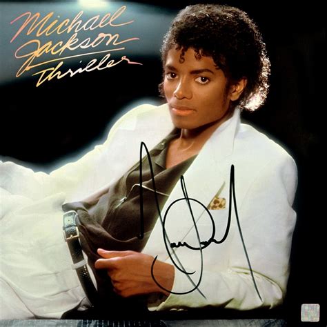 Michael Jackson Thriller Gold LP Limited Signature Edition Studio Lice ...