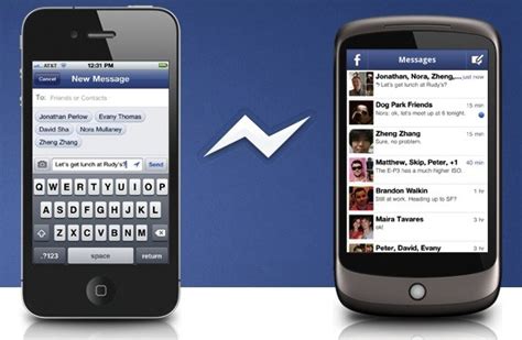 Facebook Messenger App For Android And Ios Launched