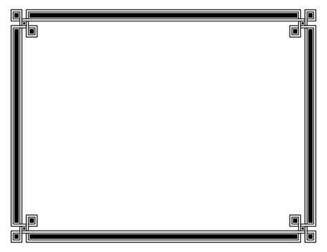 Certificate Clipart Borders Certificate Borders Transparent Free For
