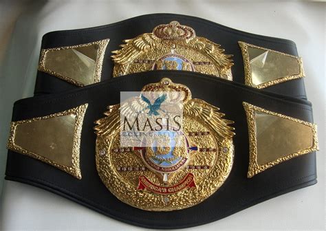 Iba International Boxing Association Boxing Belts Masis Boxing Belts