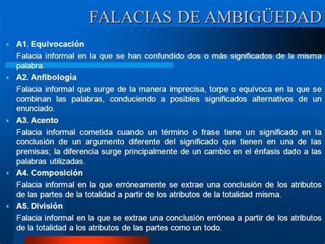 Ejemplos De Falacias De Atinencia Y Ambiguedad Nuevo Ejemplo