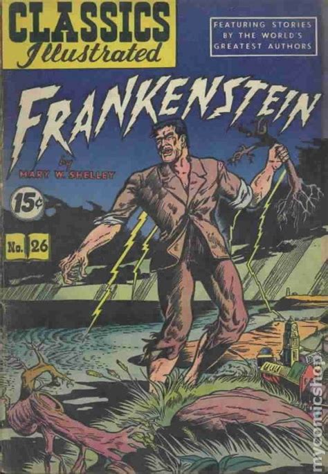 Classics Illustrated 026 Frankenstein comic books