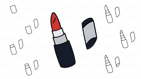 21 genius lipstick hacks every woman needs to know. Learn to draw a lipstick step by step