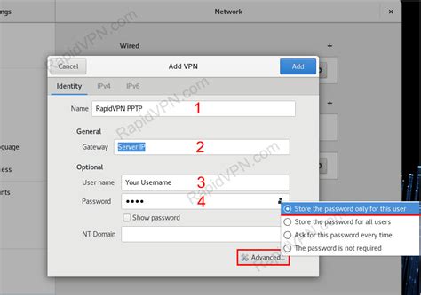 Dear all please see the following attached. How to Setup PPTP VPN Connection on Fedora