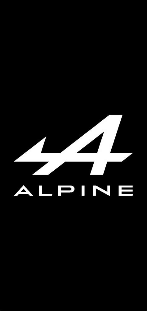 Alpine Logo Wallpaper En 2023 Moto Classique