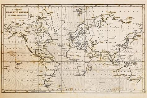 Old Hand Drawn Vintage World Map Photograph By Richard Thomas Fine
