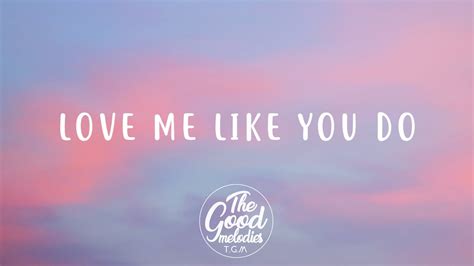 Ellie Goulding Love Me Like You Do Lyrics Lyric Video Youtube
