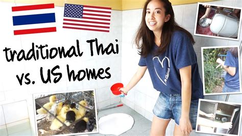8 Differences Between Traditional Thai And Us Homes Youtube