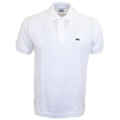 L1212 Plain Regular Fit White Polo Clothing From N22 Menswear Uk