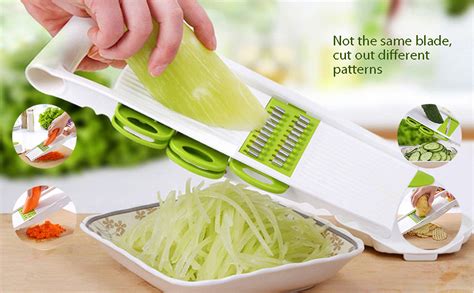 They're a great way to add crunch and sweet. Amazon.com: Ocathnon 5 in 1 Vegetable Cleavers/Mandoline Slicer/Cutter/Peeler/Grater Stainless ...