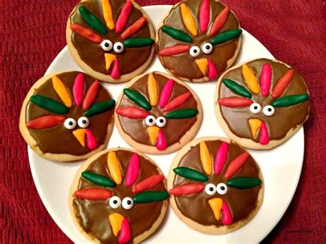 Thanksgiving Turkey Cookies With Royal Icing My Turn For Us