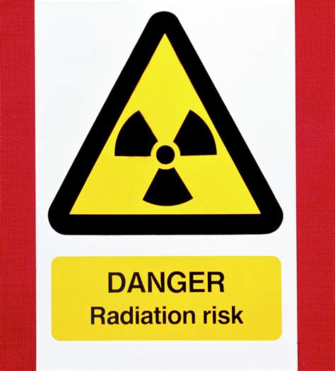 Radiation Hazard Sign Photograph By Garry Watsonscience Photo Library