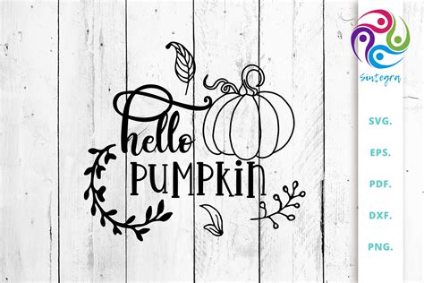 Hello Pumpkin Graphic By Sintegra · Creative Fabrica