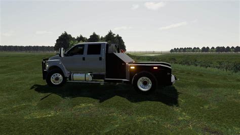 Fs19 2018 19 Ford F650 Hauler V10 Fs 19 And 22 Usa Mods Collection