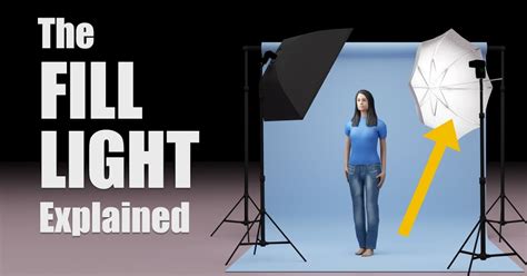 What Is A Fill Light And How Its Used In Portrait Photography