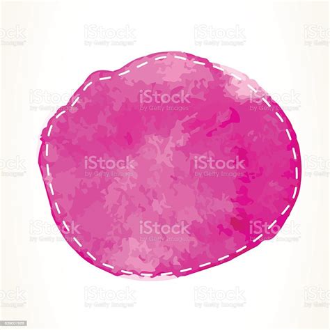 Dashed Watercolor Circle Stock Illustration Download Image Now Istock