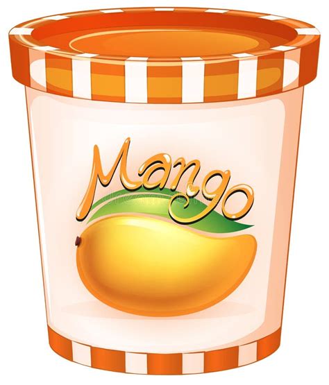 Mango Icecream Stock Illustrations 410 Mango Icecream Stock