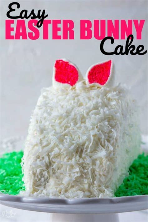 How To Make An Easter Bunny Cake MidgetMomma