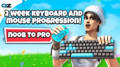 My 2 Week Keyboard And Mouse Progression Fortnite Youtube