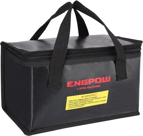 Entweg Battery Safe Bagexplosion Proof Lipo Battery Safe Bag Firepoof