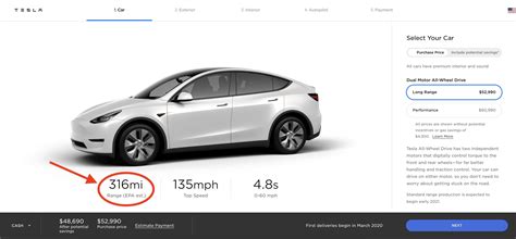 Tesla Increases Model Y Range By 1 Mile Epa Rating Needed To Deliver