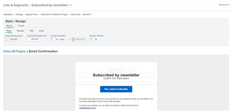 How To Add Custom Confirm Your Subscription Email Template Klaviyo