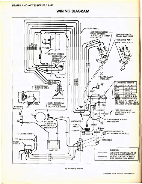 Diagram Chevrolet 1957 Corvette Wiring Electrical Diagram Manual