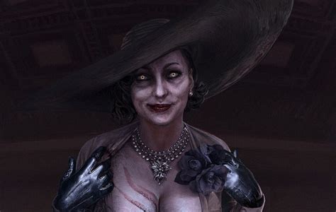 Resident Evil Village Fan Art Explores Lady Dimitrescus Dark Side