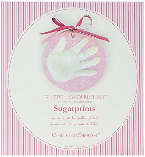 Child To Cherish Sugarprints Handprint Kit Pink Pink Baby Keepsake
