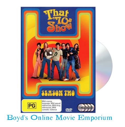 That 70s Show Season Two Dvd 4 Disc Set Ebay
