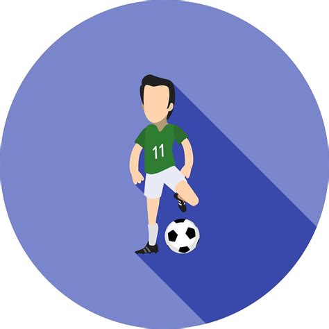 Soccer Player Icon At Collection Of Soccer Player