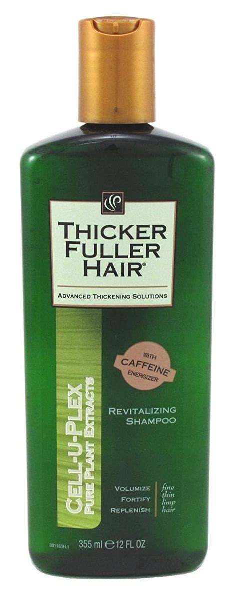 Thicker Fuller Hair Shampoo Revitalizing 12 Ounce 355ml