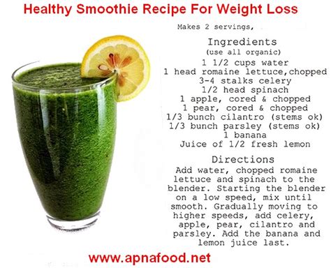 Fast & easy way to lose your weight includes delicious & easy recipes that are made very quickly. Smoothie Recipe For Weight Loss | Apna Food