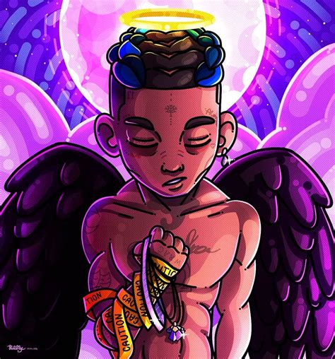 Guardian Angel 💜🗡️ Art Made By Me Rapper Wallpaper Iphone Rap