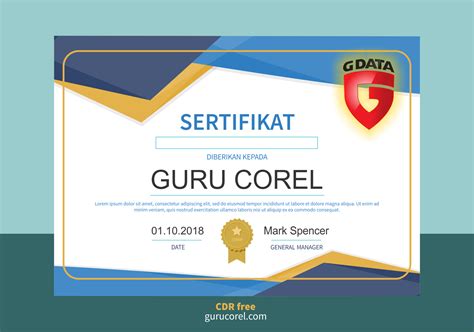 See more ideas about certificate design, certificate design template, certificate background. Tutorial Membuat Sertifikat Keren dengan CorelDRAW x3 x4 ...